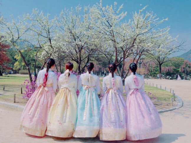 한복대여 단체 학생졸업사진 여자퓨전한복 베스트 1