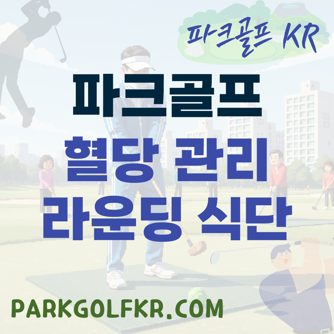 혈당 안정을 위한 파크골프 라운딩 전후 식단 가이드