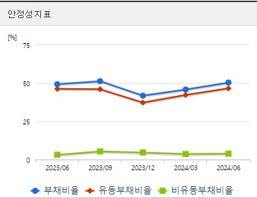 바이넥스 주가 안정성