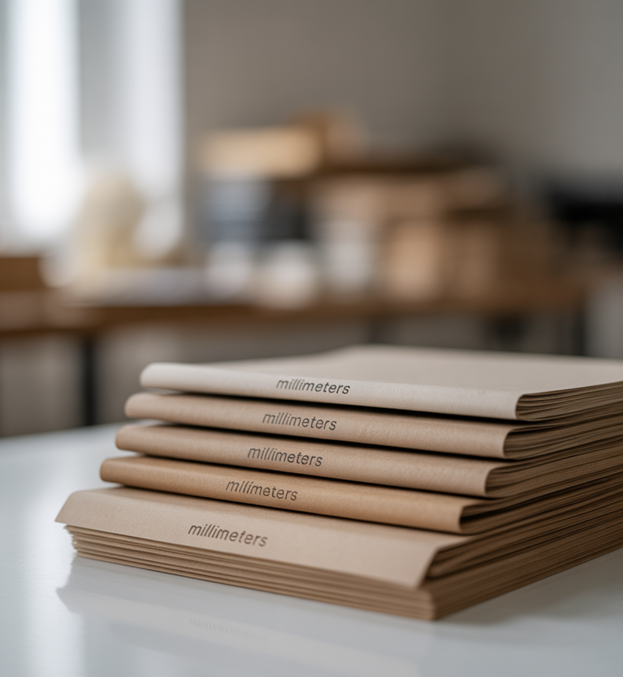 모든 시작은 '종이 고르기'부터