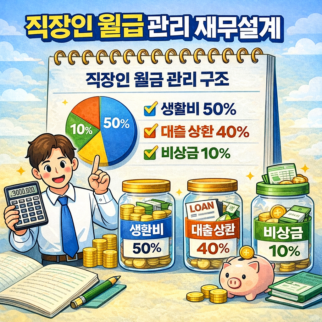 월급 관리 구조 다시 만들기