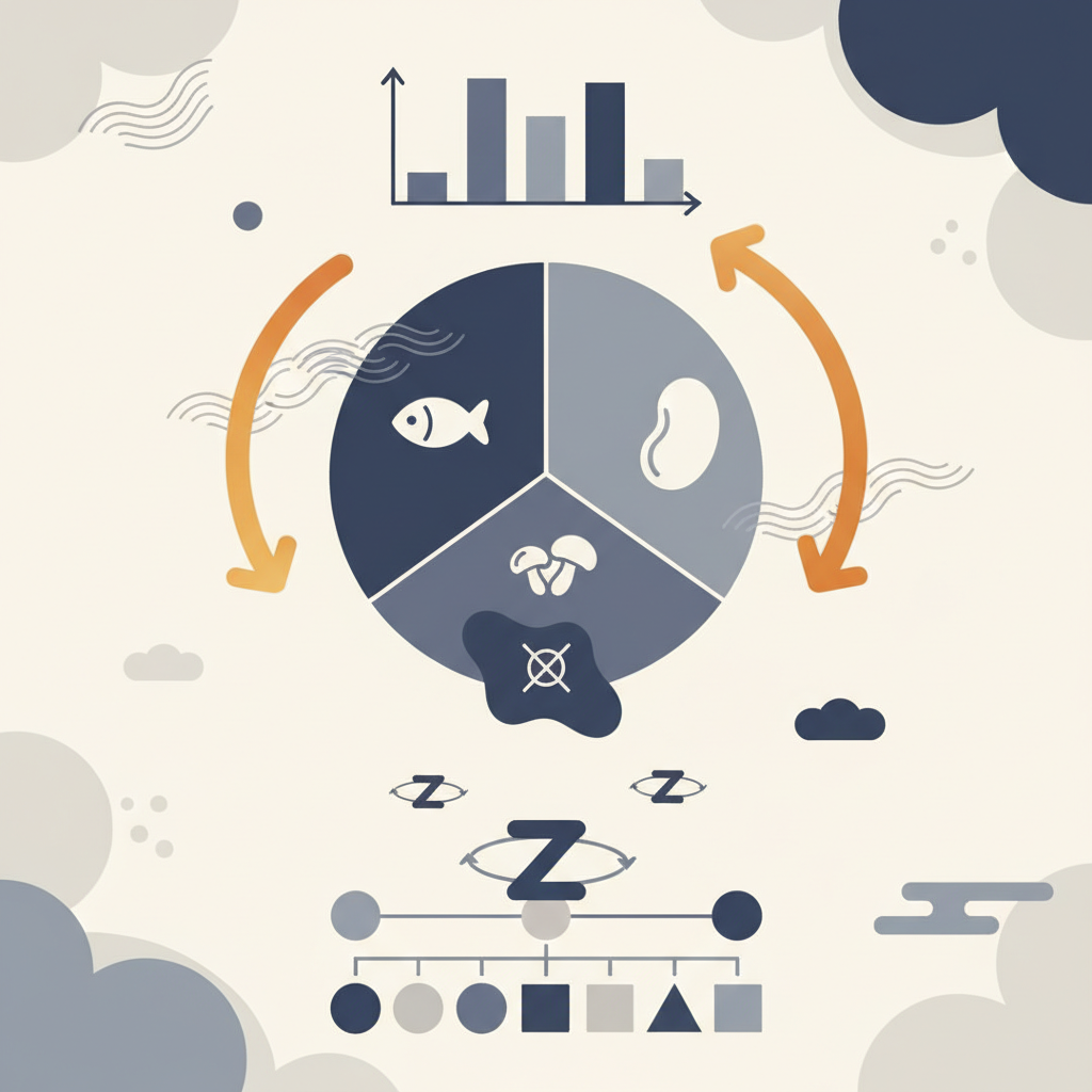 図2 亜鉛含有食材の活用と週3回の実践的フレームに関する統計・生理メカニズム・対策を示す政策リポート用インフォグラフィック