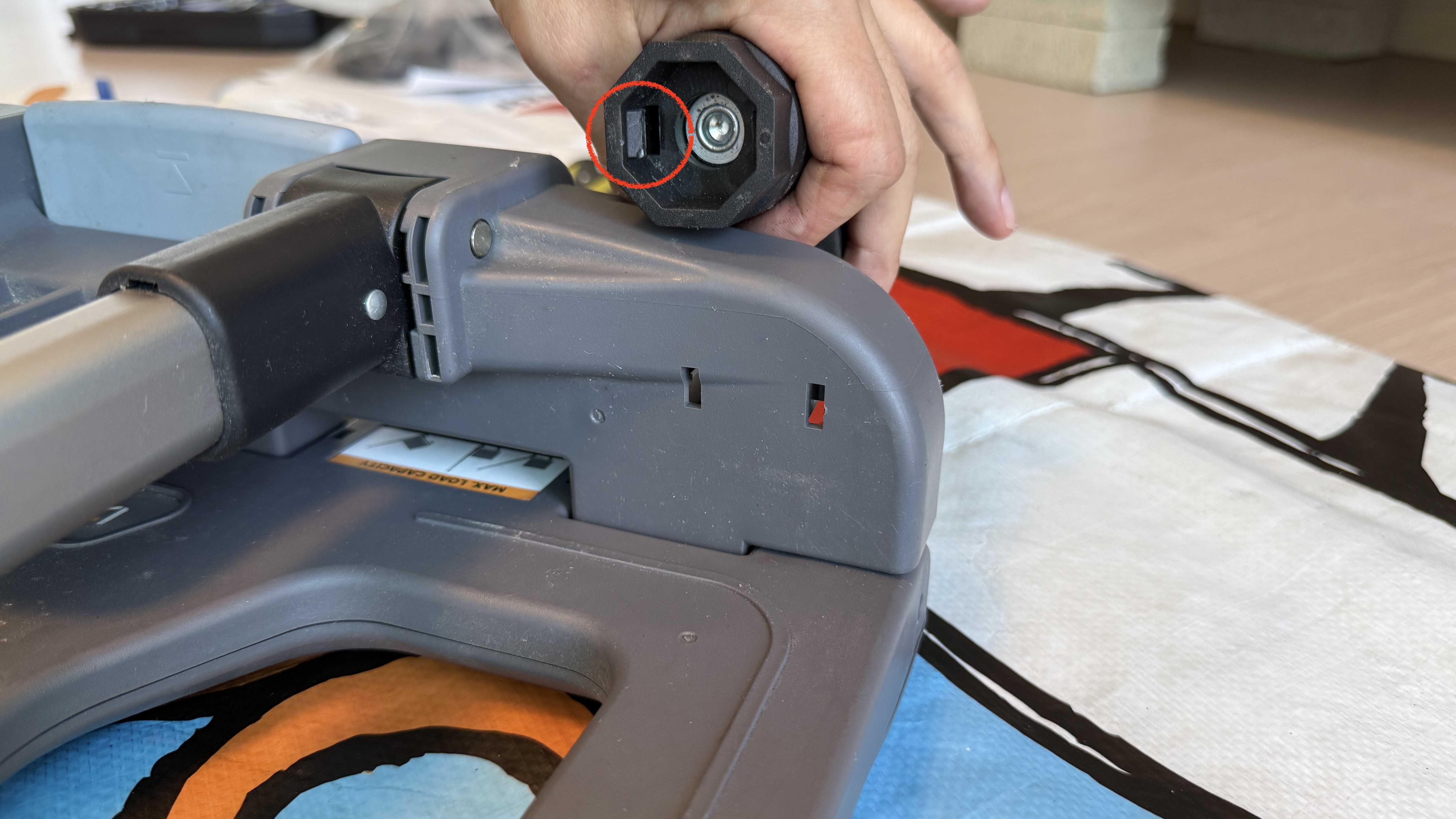 큐폴드 셀프 바퀴교체 고정바퀴 회전바퀴