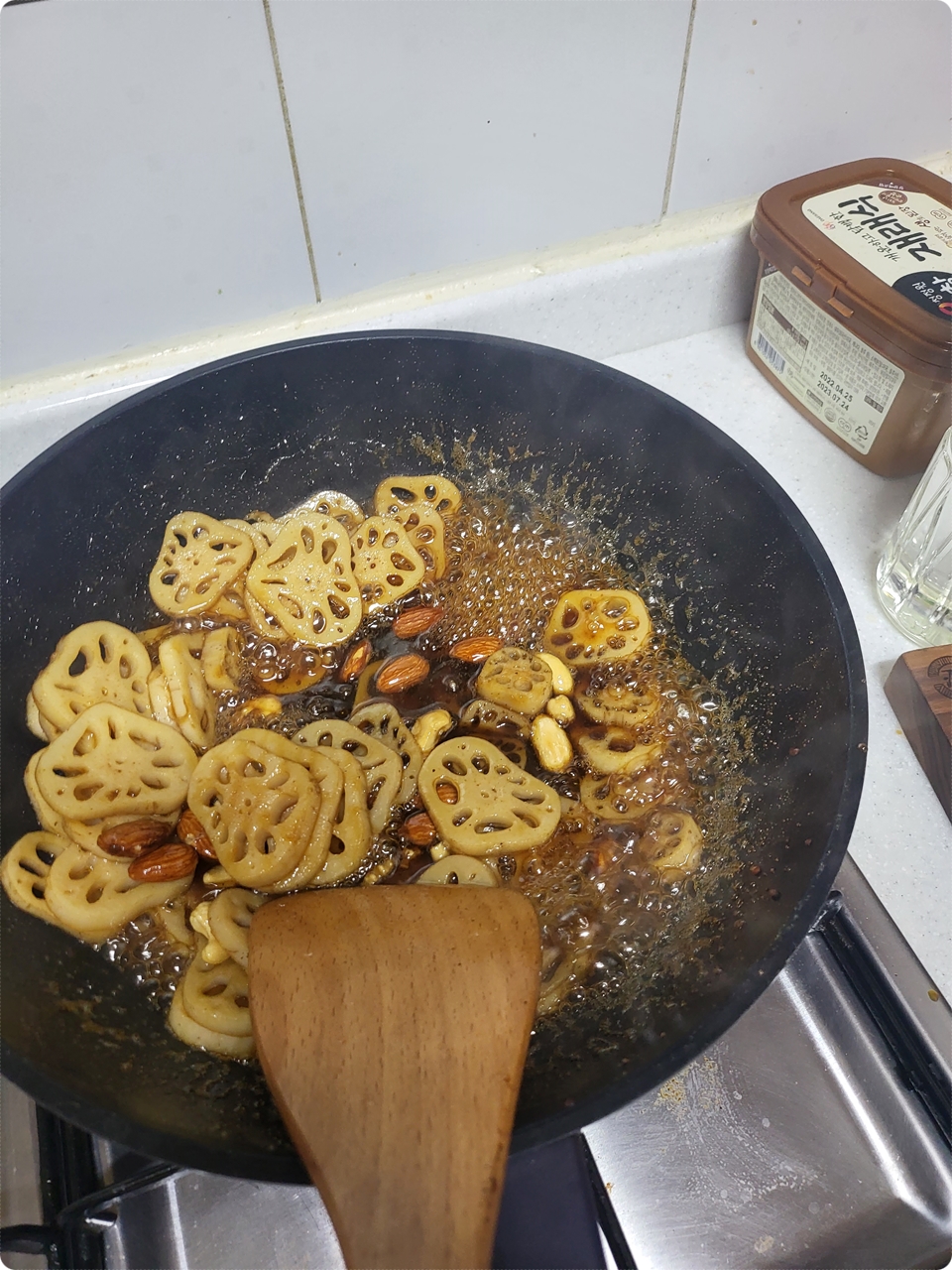 열심히 조리는중