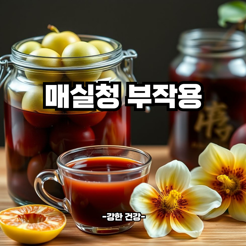 매실청 부작용