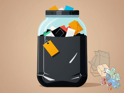 불연성쓰레기봉투-병