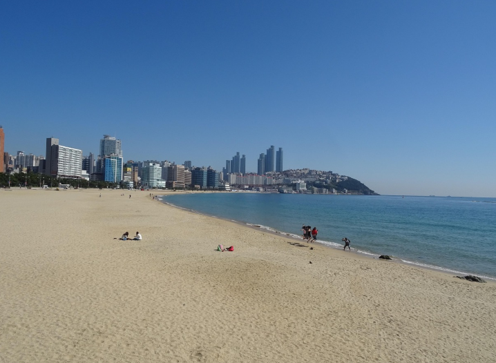 해운대 해수욕장 사진