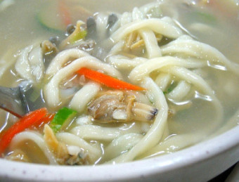 바지락칼국수