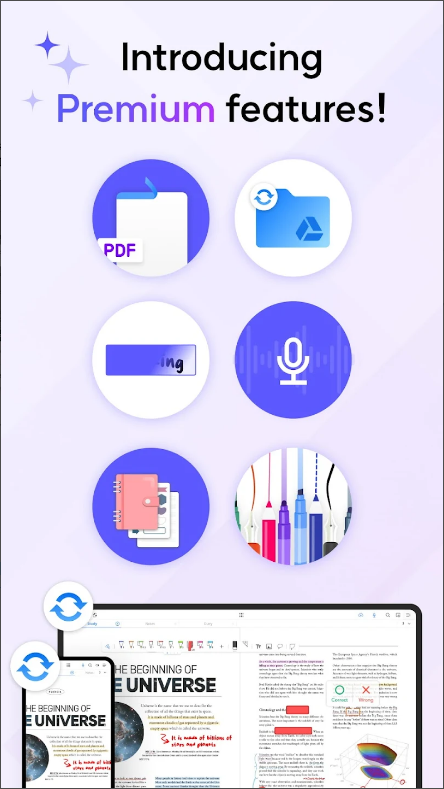 플렉슬 노트 &amp;amp, PDF 뷰어, PDF 필기, 메모, 730만 사용자가 선택한 최고의 PDF 뷰어
