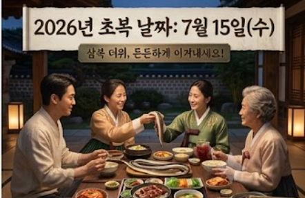 초복-날짜