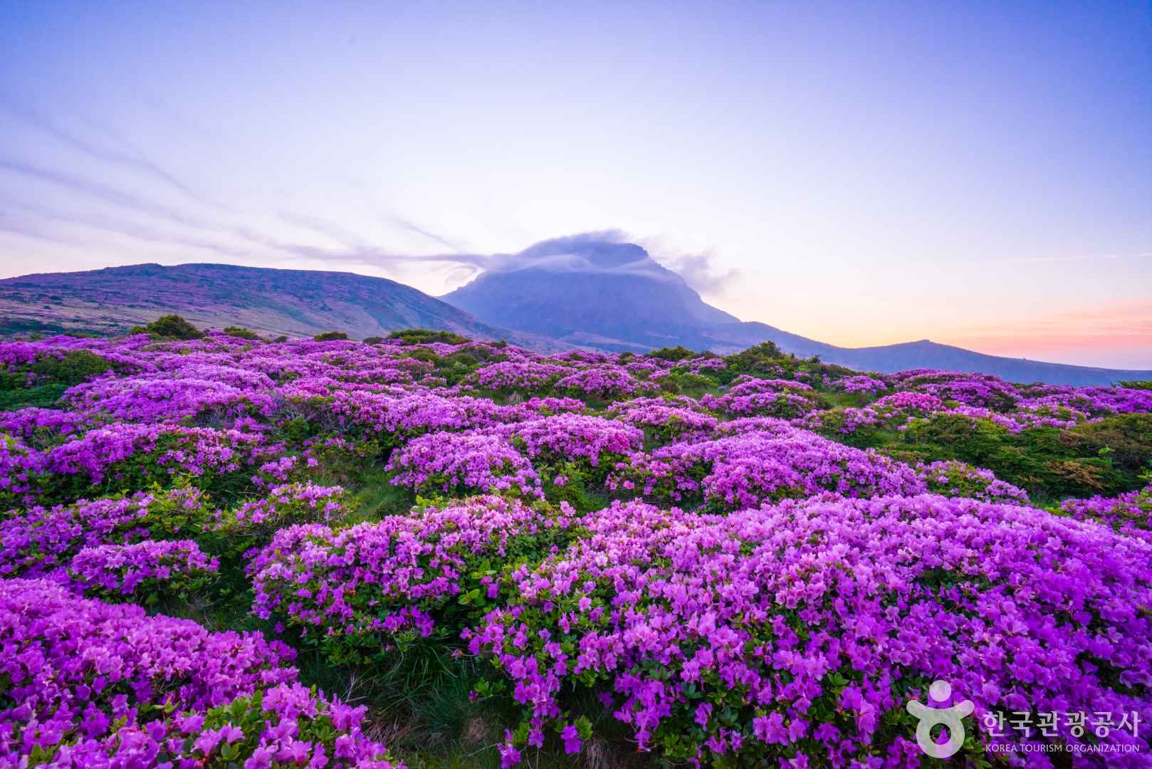 한라산에서의 일출