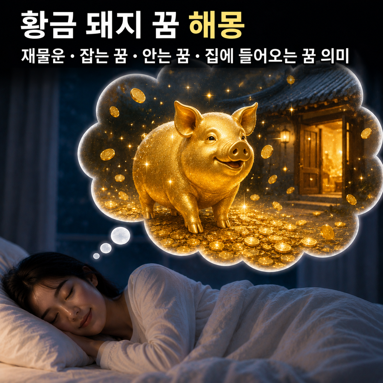 황금 돼지 꿈
