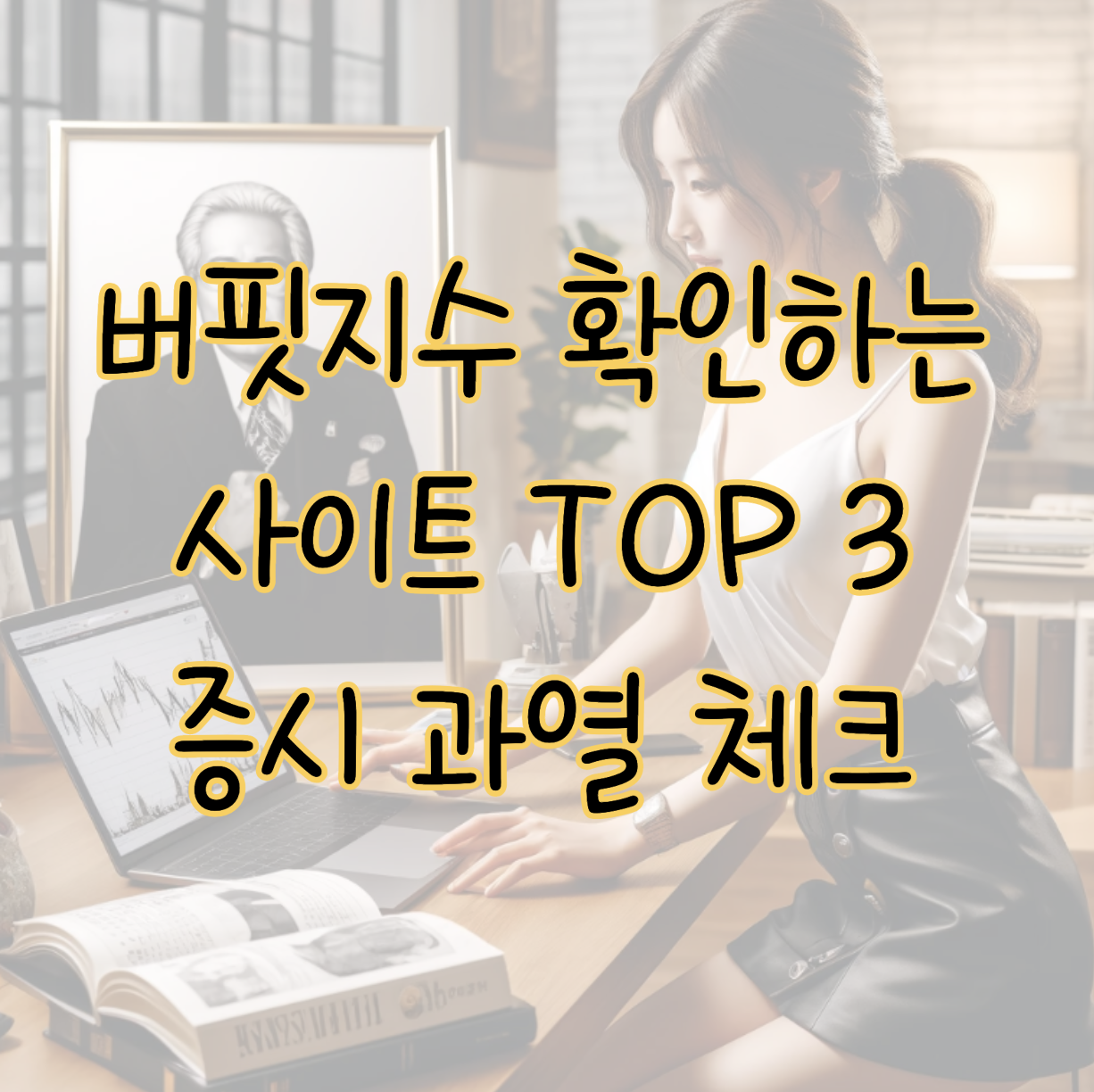 버핏지수 확인할 수 있는 사이트 TOP 3 추천(+증시 버블 체크) 표지