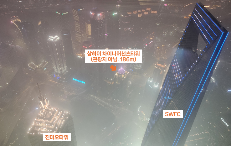 상하이 타워 전경 4