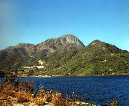 추월산 등산지도