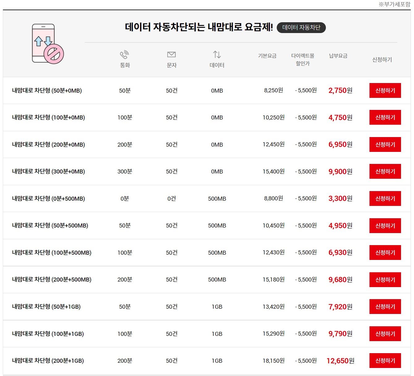 이야기모바일-저가형