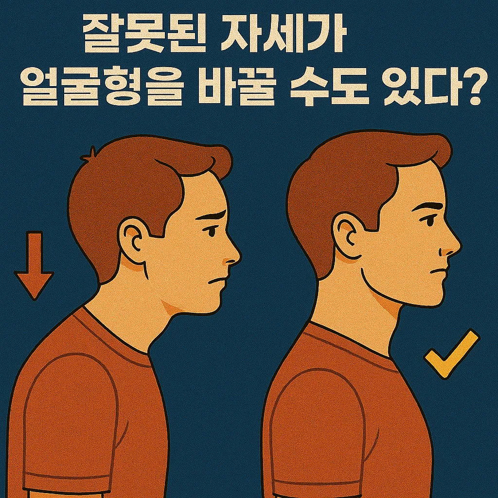 can_poor_posture_change_face_shape