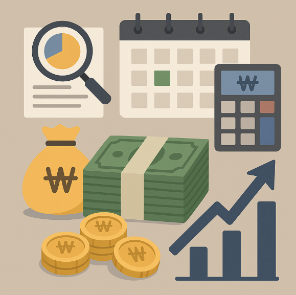 고위험 투자 없이 돈 모으기 인포그래픽