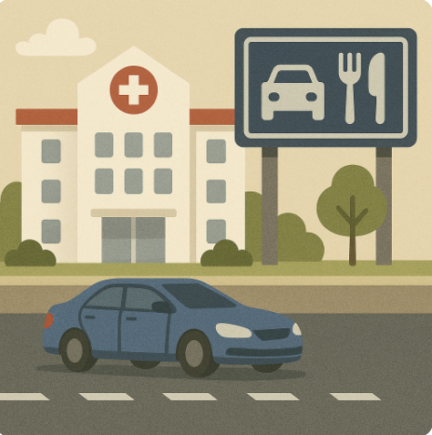 고속도로 휴게소에서 만나는 안심, 병원 있는 휴게소를 아시나요? 관련 사진