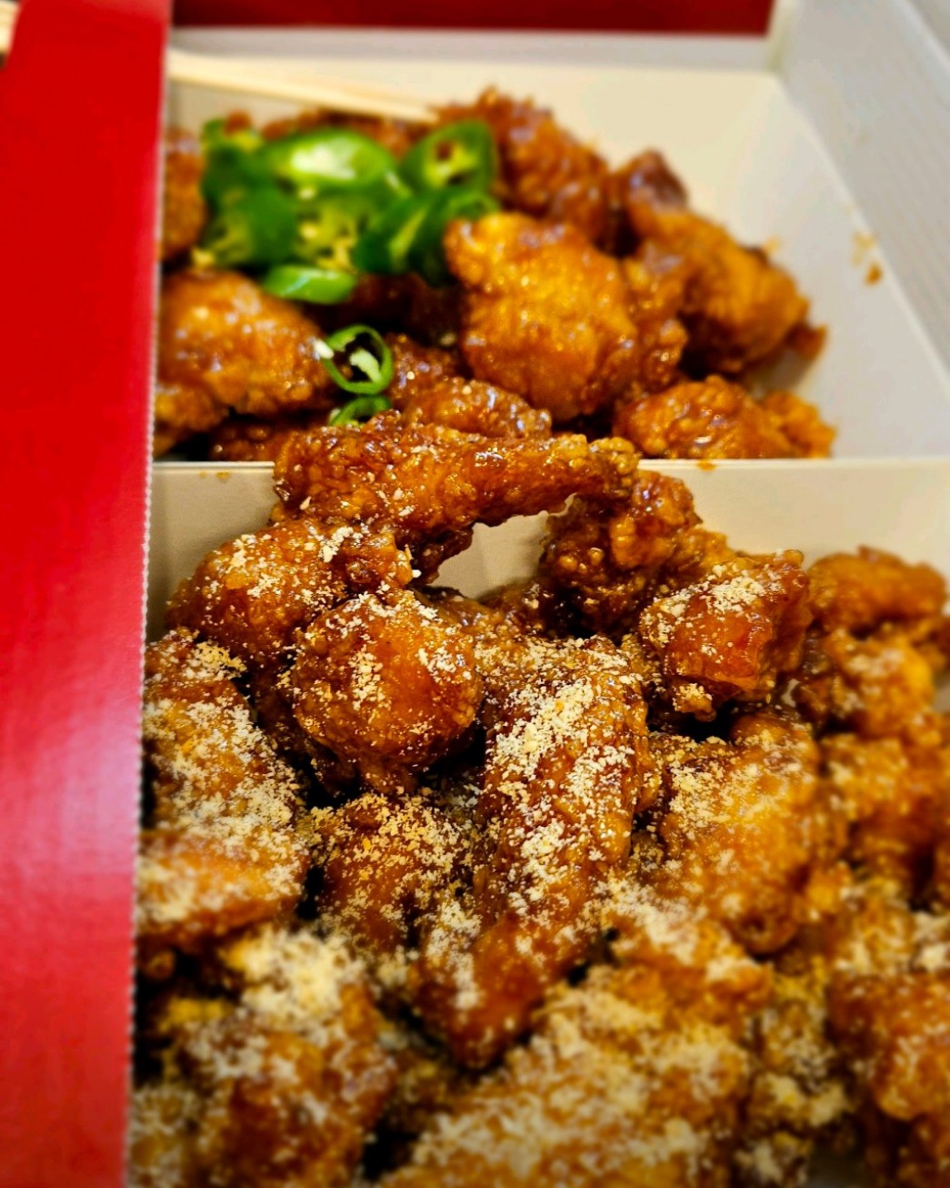 유일닭강정 메뉴 이미지