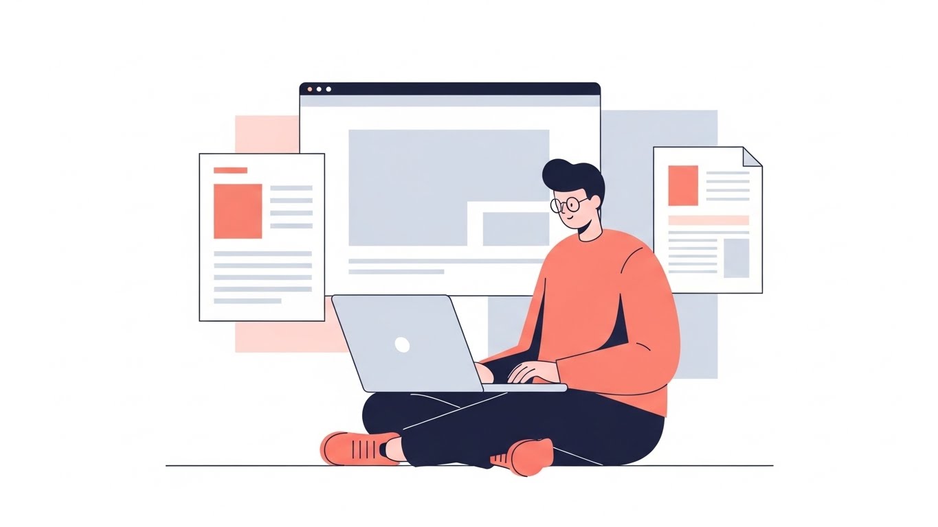 초보자가 간단한 작업으로 부업을 시도하는 모습으로, 집에서하는부업은 전문지식 없이 접근해야 합니다.