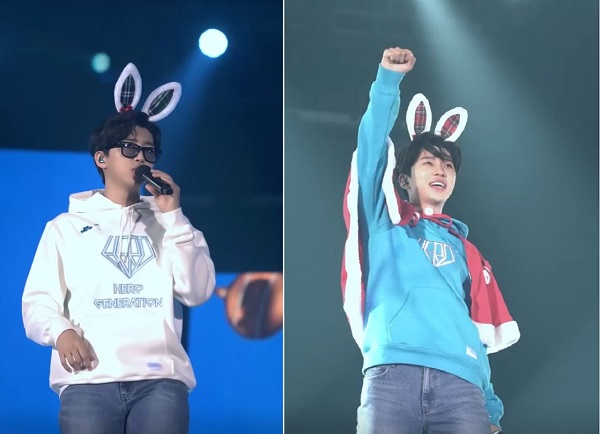 임영웅 따봉웅토끼 행운요정 쇼츠 웅토끼