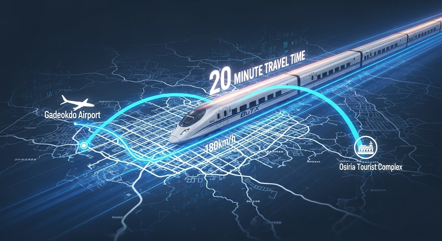 가덕도신공항-오시리아관광단지 급행열차