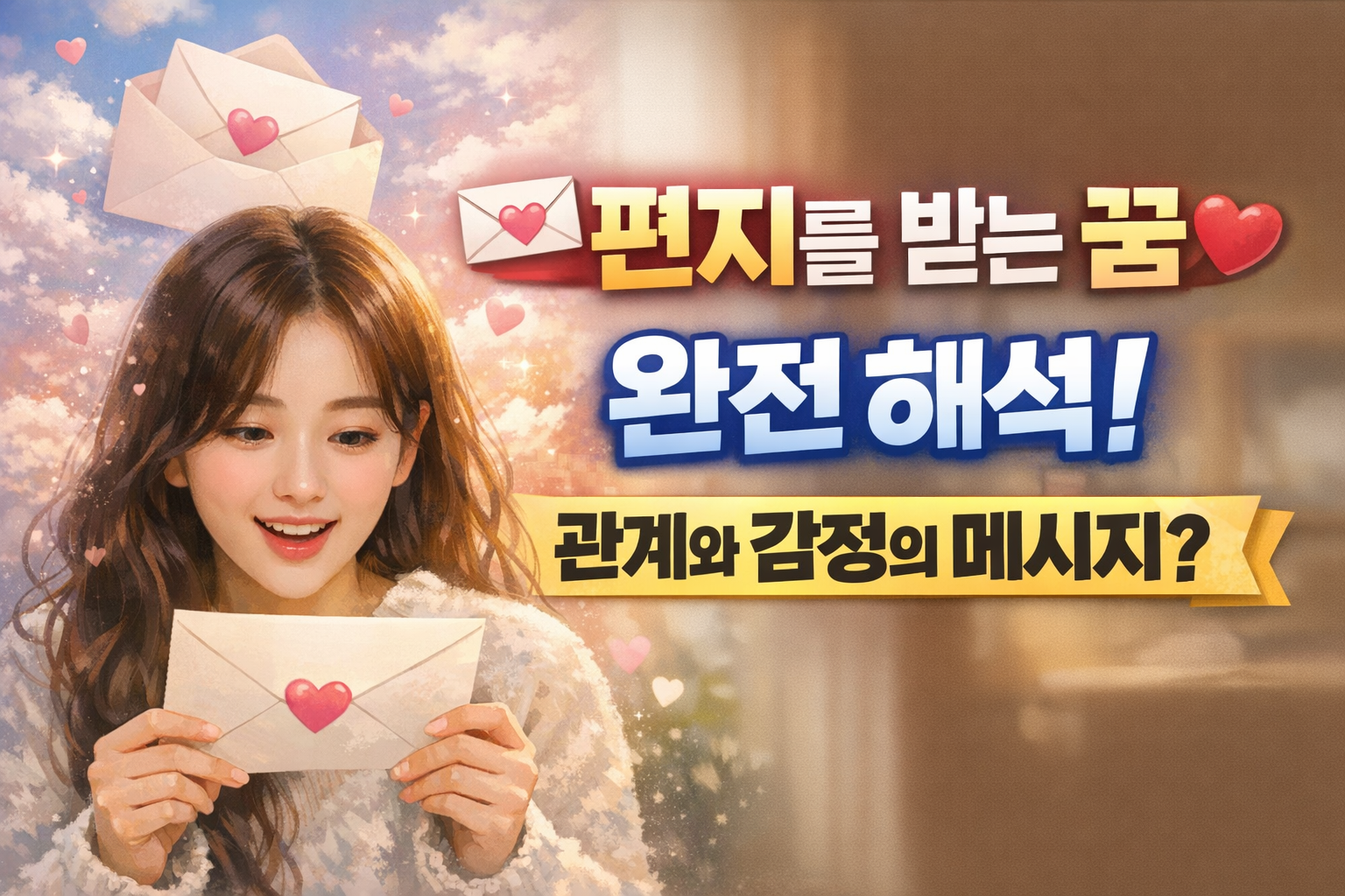 편지를 받는 꿈