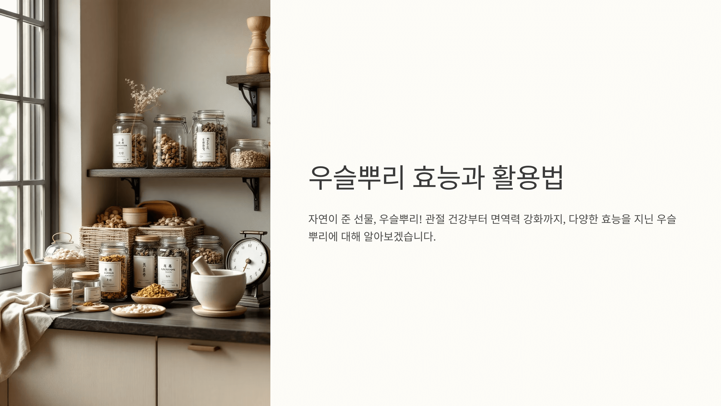 우슬뿌리 사진입니다.