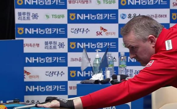 쓰리쿠션 세계챔피언 쿠드롱 선수