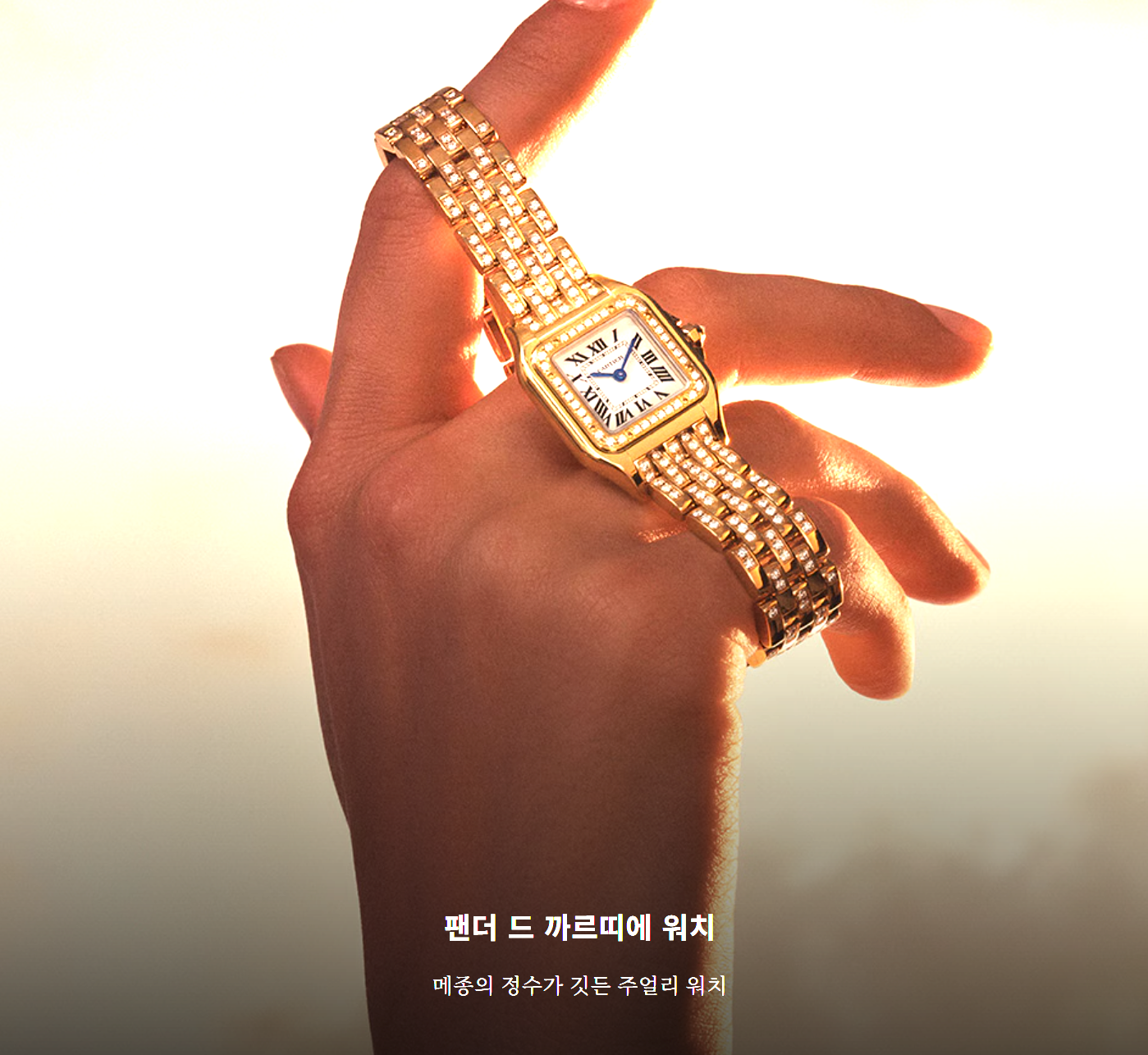팬더 드 까르띠에 워치
