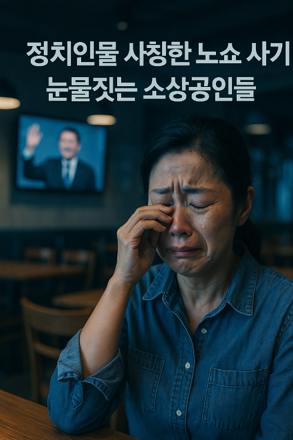 정치인 사칭 &lsquo;노쇼 사기&rsquo;, 소상공인을 울리는 신종 사기 수법