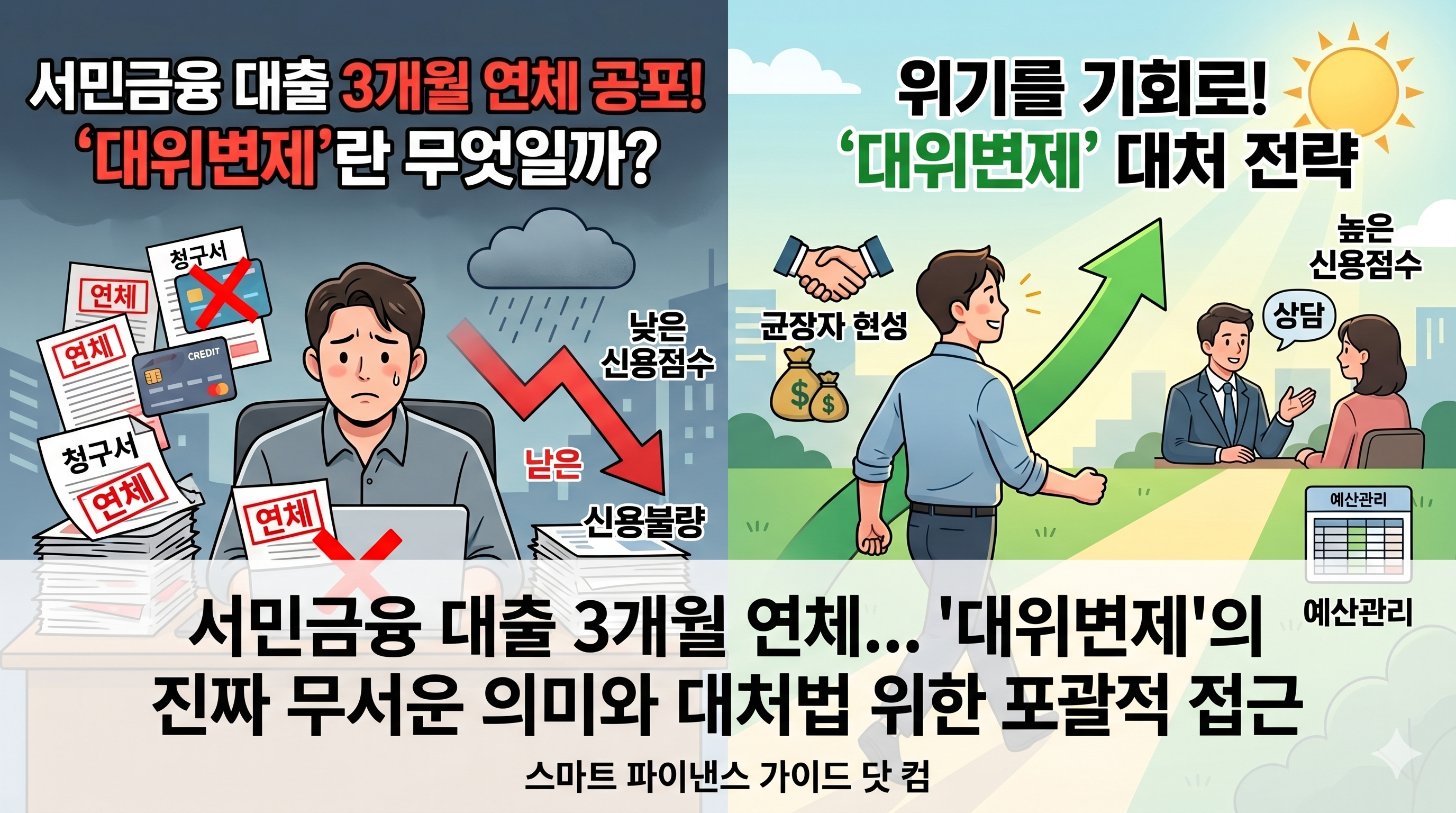 서민금융 대출 3개월 연체 시 겪게 되는 대위변제 위기 상황과, 전문가 상담을 통한 현실적인 대처 전략