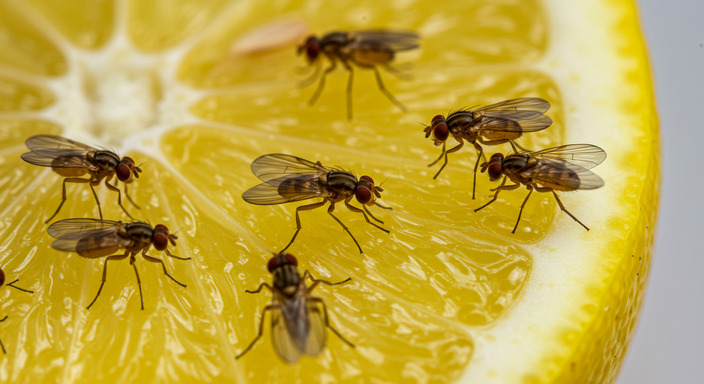 초파리-닿은음식-섭취