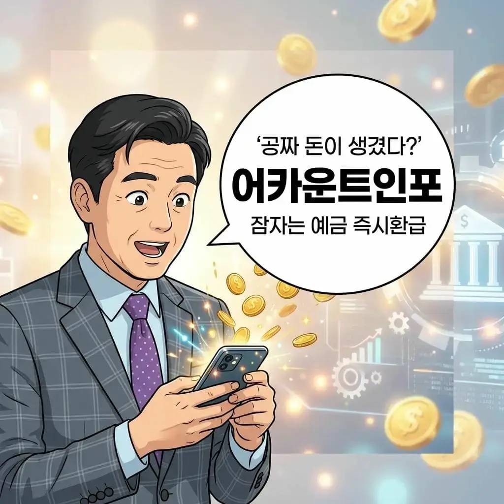2026년 어카운트인포 휴면계좌 통합조회 1분 환급 가이드 아바타 이미지