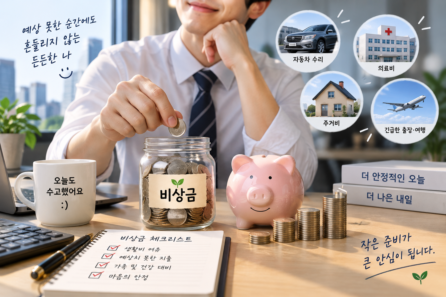 비상금은 얼마가 적당할까?｜생활비 기준 계산법과 안전한 보관방법