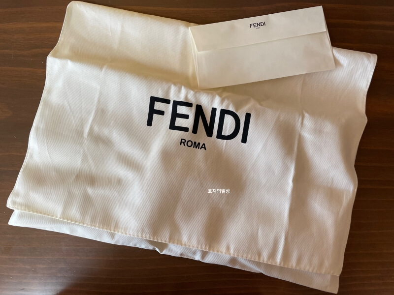 펜디 FF 캐시미어 스카프 머플러 - 더스트백 포장