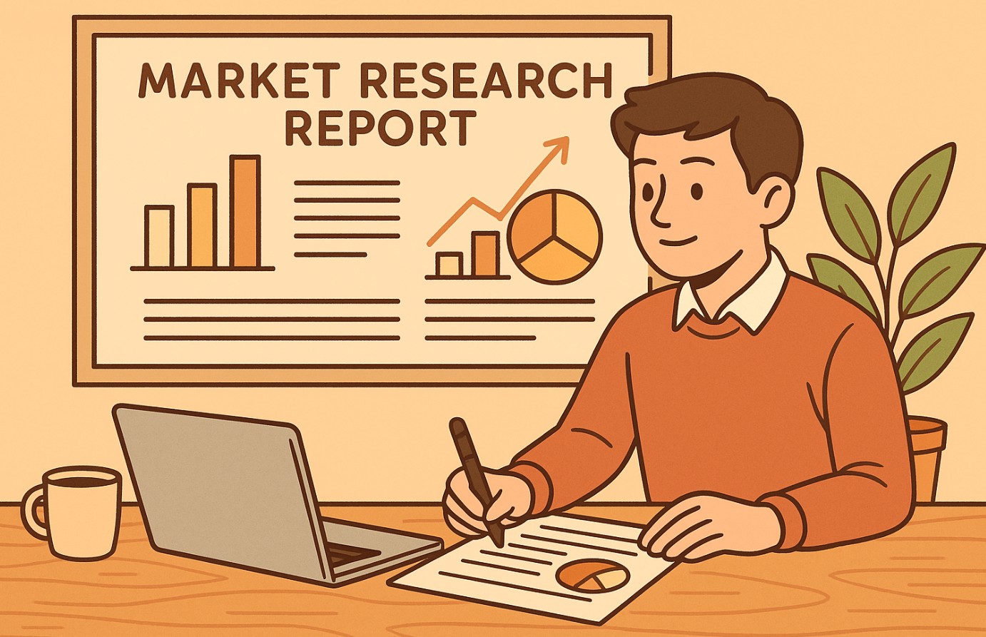 시장 조사 보고서 작성 관련 이미지