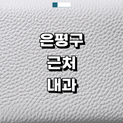 서울 은평구 내과