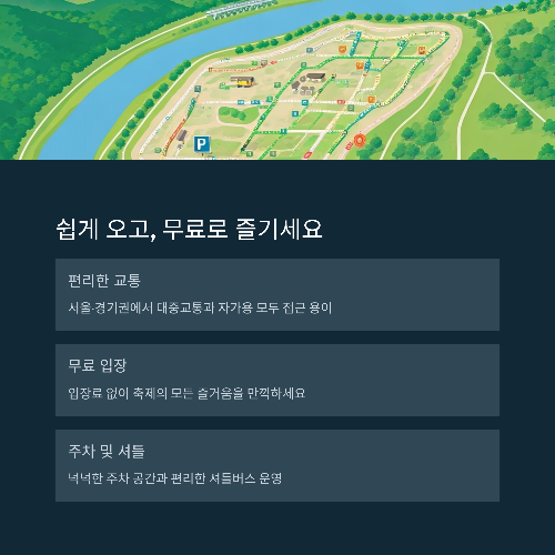 쉽게 오고, 무료로 즐기세요