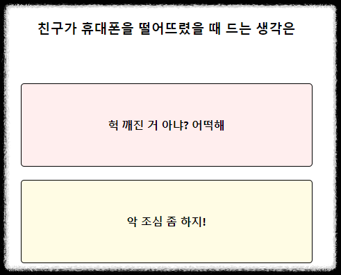 테스트잇 나의 성격 리포트 테스트 질문