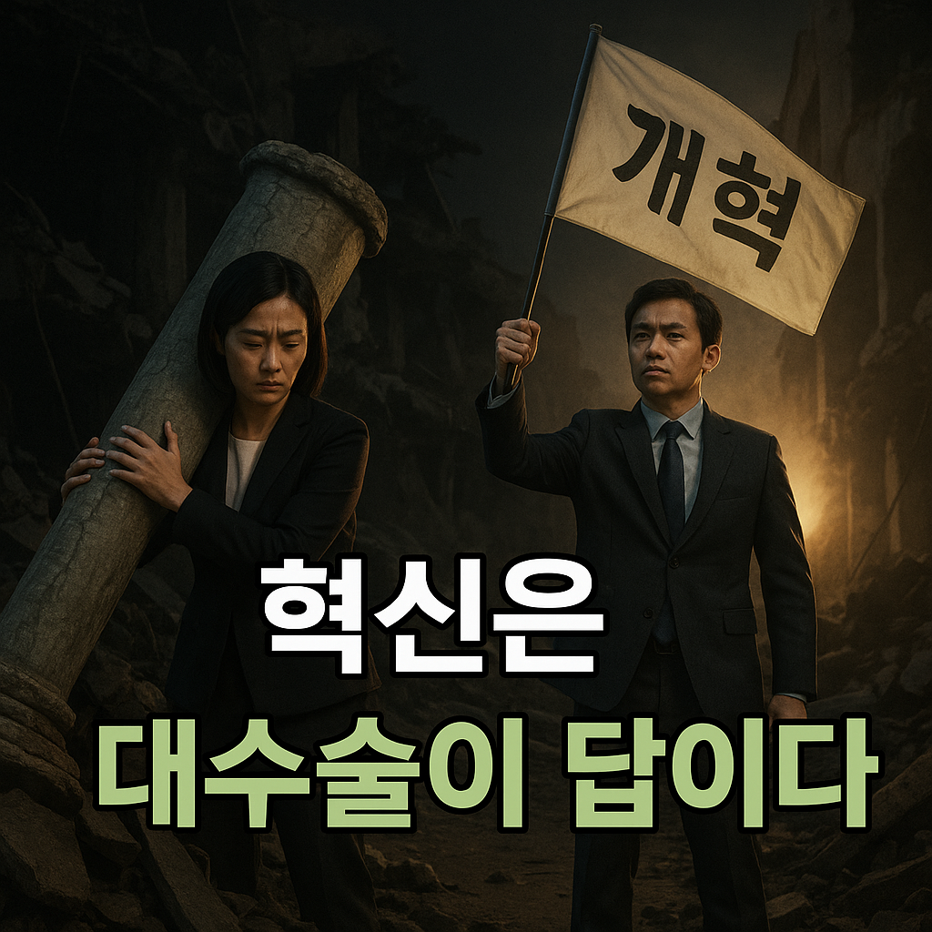 혁신과 좌초의 갈림길