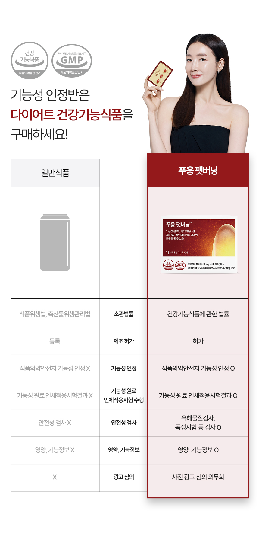 푸응 팻버닝 나이트버닝 다이어트