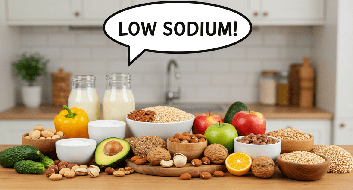 메니에르병에 좋은 저나트륨 식품