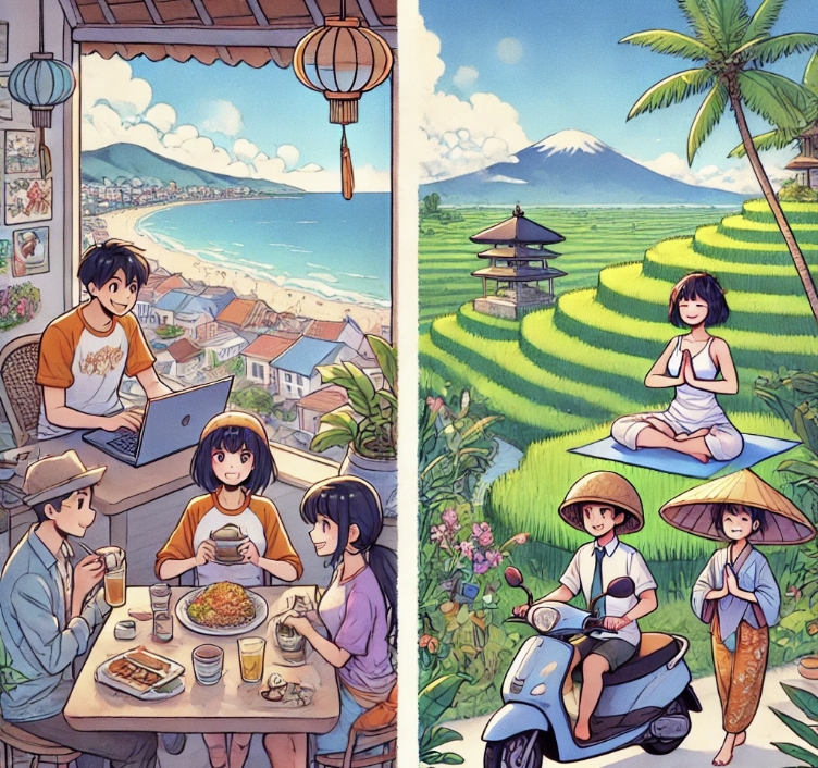 다낭, 발리 한달살기 사진