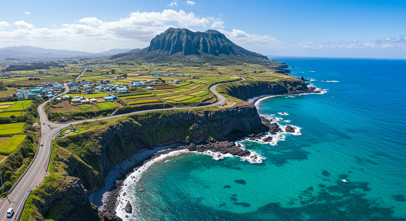 제주 구좌읍 평대리 해안도로
