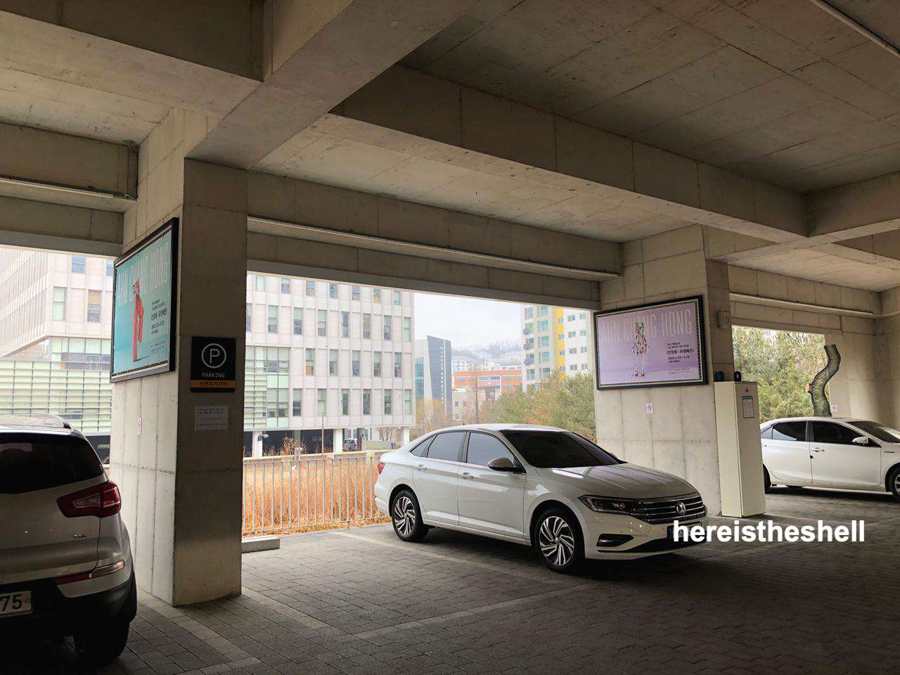 사비나미술관-주차장