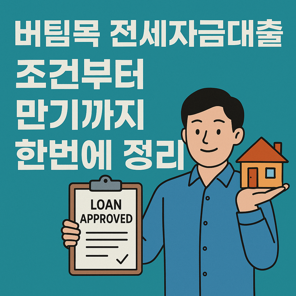 버팀목 전세자금대출 신청하기