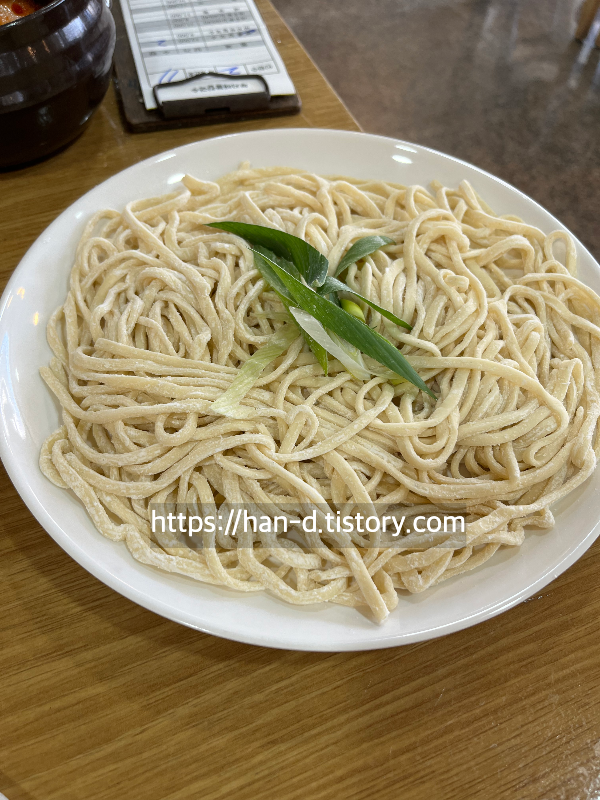 칼국수면