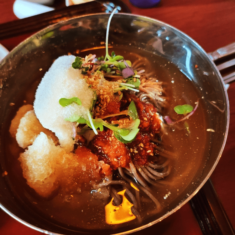 눈꽃막국수-사진